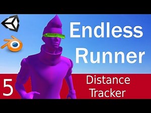 Unity 5 Endless Runner Tutorial 5 | Distance Tracker