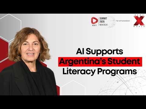 Alicia Fregonese Highlights Early Literacy Initiatives And AI Support | NewsX World