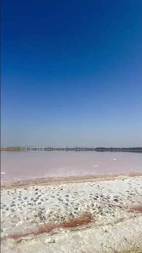 Larnaca Salt Lake from above – natural beauty at the heart of Cyprus. 🌿