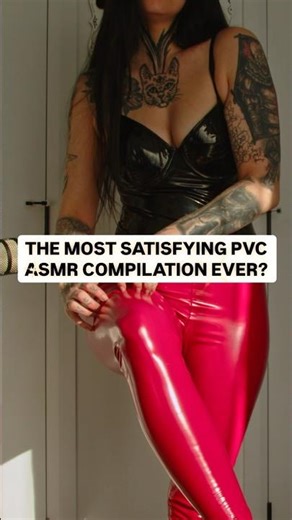 99% of People Relax Instantly to These PVC Sounds #asmr #latex