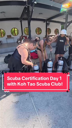 Scuba Certification Day 1 with Koh Tao Scuba Club