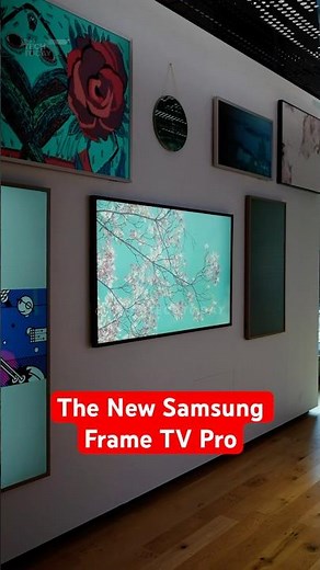This is the new Samsung Frame TV Pro (2026)