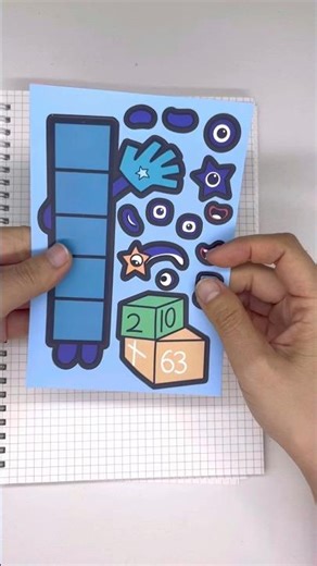 Numberblocks DIY: Make a Face Stickers for One #diy