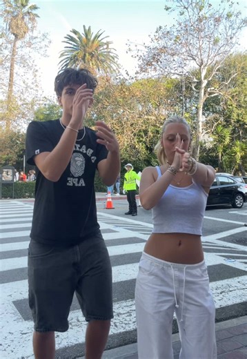 new duo 🤷🏼‍♀️ @mark #dancing #dance #outfitinspo #trend #losangeles | dancing