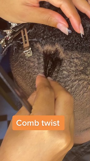 Starter Loc Journey: Comb Twist Techniques