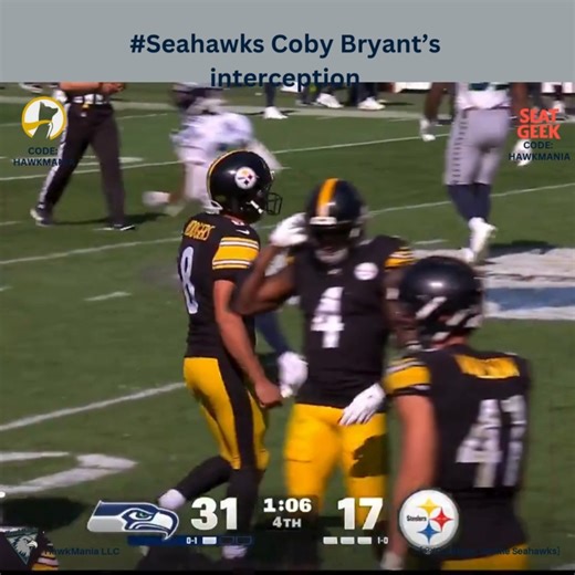 Here is the #Seahawks Coby Braynt interception that sealed the deal: [🎥: NFL] #fblifestyle | HawkMania