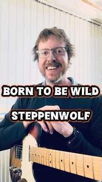 ‘Born To Be Wild’ by Steppenwolf. 20-second guitar challenge! 🎸 Learn how to play the riff