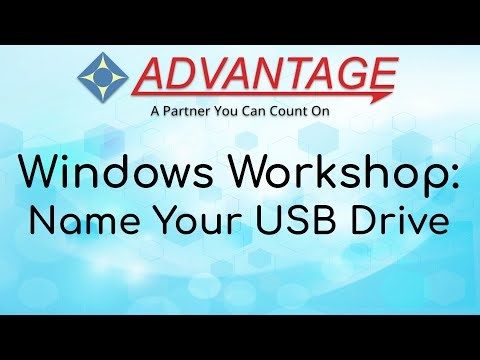 Windows Workshop: Rename Your USB Drive