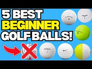 5 Best Beginner Golf Balls (and one to avoid!)
