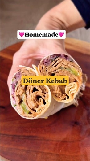 Healthy Döner Kebab ♥️ #howto #donerkebab at #home 🩷