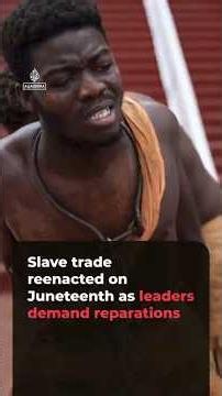 Juneteenth Reparations Debate Moves From Words To Action? 👀 #Juneteenth #Reparations #BlackHistory