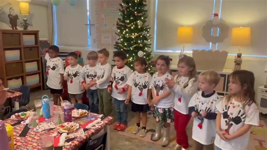 Mrs. Mantooth's Pre-K scholars did a beautiful job with their Christmas story poem recitation on Friday. Thank you, Andriena, for the video! #noplaceidratherbe | Holy Nativity Episcopal School