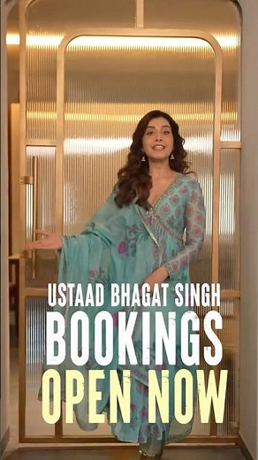 Ustaad Bhagat Singh Bookings Open Now | Pawan Kalyan | Harish Shankar | Raashii Khanna | #YTShorts