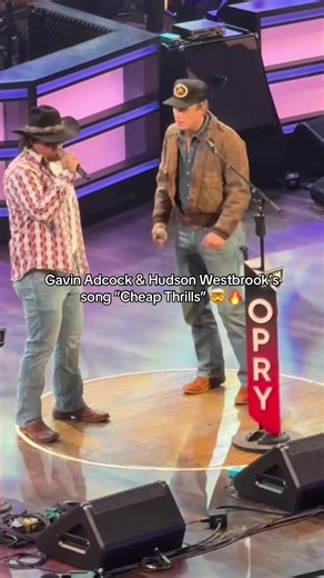 Gavin Adcock & Hudson Westbrook - Cheap Thrills duet