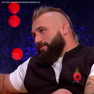156K views · 1.9K reactions | On an English chat show, England players reveal their V-shaped response to the Haka was a mistake. And it was all Joe Marler's fault! (Via The Jonathan Ross Show) | ESPN Scrum | Facebook