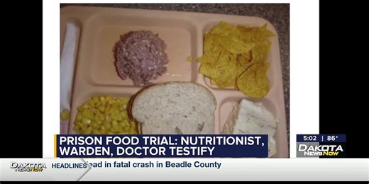 Prison Food Trial: Nutritionist, warden, and doctor testify