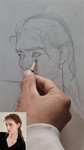 Realistic Head Drawing Tutorial