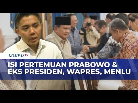 Seskab Teddy Ungkap Isi Pertemuan Prabowo dengan SBY, Jokowi, hingga Mantan Wapres-Menlu