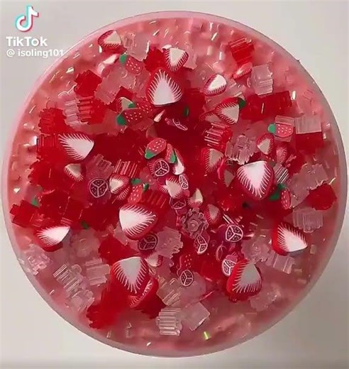 Red strawberry slime for rants