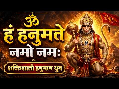 Om Ham Hanumate Namo Namah | 108 Times Chanting | Powerful Hanuman Mantra