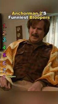 Anchorman 2 funniest bloopers