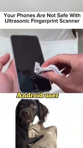 ultrasonic fingerprint not safe #techbech