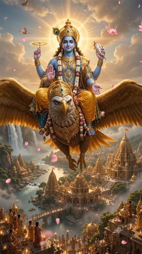 Garuda Gamana Tava Lyrics Part 6 | Ending of the Divine Vishnu Song🦅🙏 #shorts #viral #subscribe
