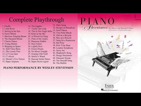 Faber Piano Adventures: Level 1 Playthrough