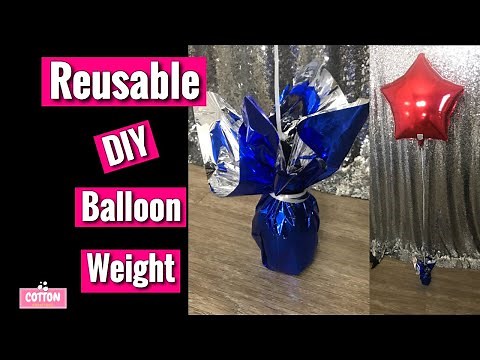 Dollar Tree DIY Balloon Weight | Reusable | Inexpensive