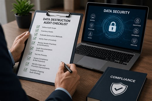 How to Audit Your Data Destruction Process: A Complete Checklist for IT Managers