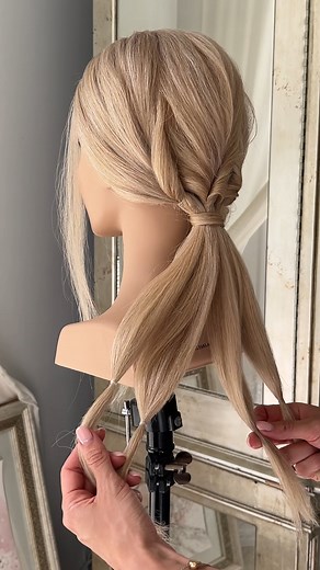 31K views · 212 reactions | Easy Wedding Hair Tutorial Not To Be Missed! | Ulyana Aster | Facebook