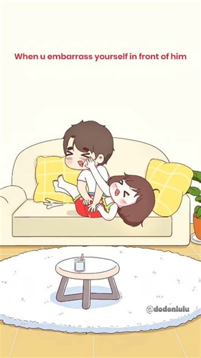 794K views · 18K reactions | That awkward silence after you embarrass yourself in front of him  Is it relatable ❣️ #relationships #couplegoals #love #dodonlulu | Dodo & Lulu | Facebook