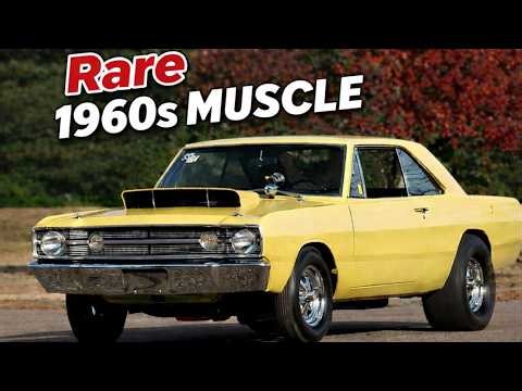 RARE muscle cars from 1960s