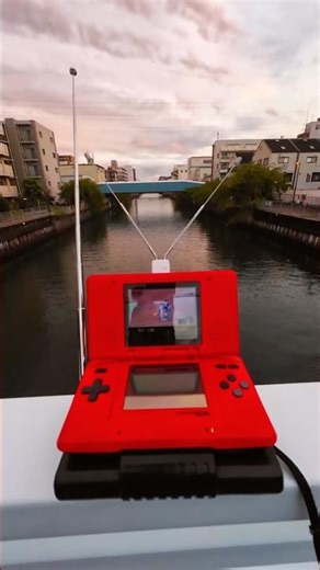 Nintendo DS DIGITAL TV antenna & Agatsuma ANALOG TV tuner #retrogaming #television #shorts