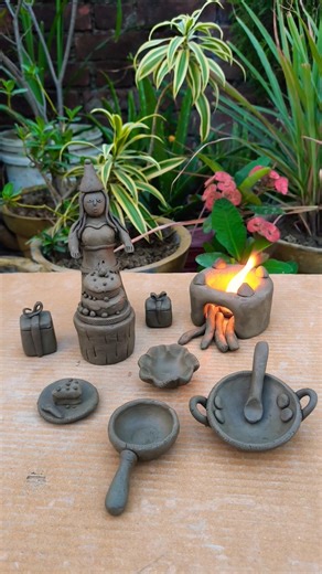 clay doll happy birthday🎉, #miniature #clay #creativeclayideas #art #kitchenset #diy #claycrafts