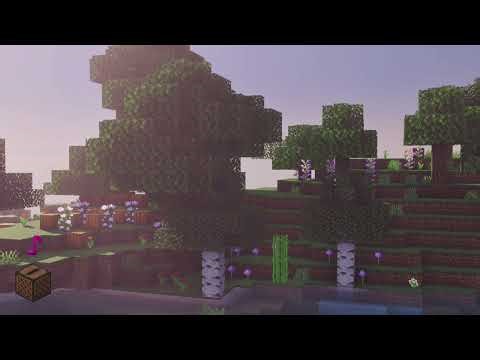Take a break with Minecraft musics in Flower Florest Biome (ambient sound + C418)