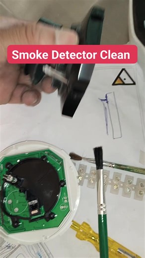 8.8K views · 121 reactions | smoke detector clean #firealarmvideo #facebookreel #alarm #fire #viralvideo | neksuper | Facebook