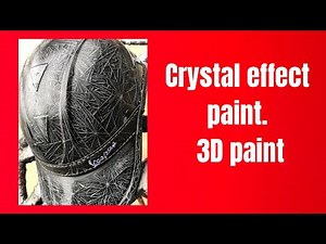 I Made 3D Crystal Effect Paint From Scratch