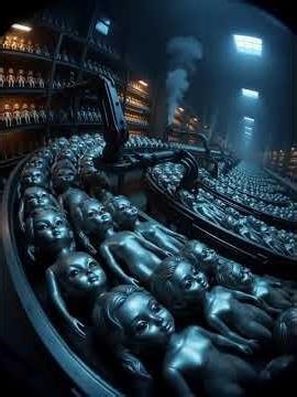 The Endless Toy Factory — Industrial Horror Art in IMAX Style