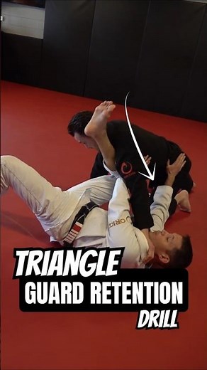 Triangle to Triangle Drill — #bjj Guard Retention Drill