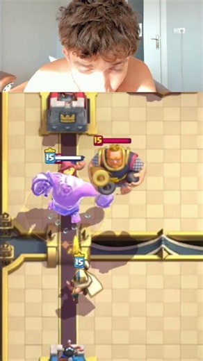 for a full match with predictions and no cuts click here🔽 #clashroyale