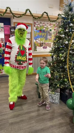 The Goddard School Magnolia on Instagram: "The Grinch try’s 6 / 7… Epic Fail! 💚♥️😆 #thegrinchwhostolechristmas #PreschoolFun #thegrinch #thatsitimnotgoing #magnolia #christmasiscoming #goddardschool #preschoolactivities #EarlyChildhoodEducation"