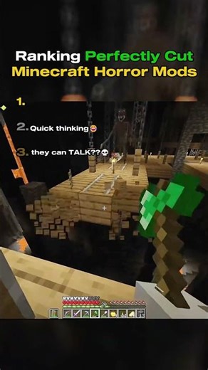 Perfectly Cut Minecraft Horror Mods #shorts