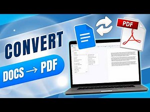 How to Convert Google Docs to PDF (Desktop & Mobile)