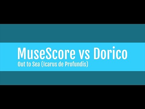 MuseScore 4.1 vs Dorico 5 Pro w. NotePerformer 4