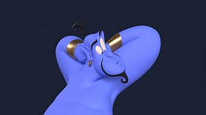 Genie from Aladdin (Fan art)