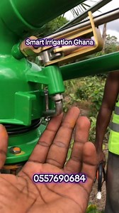 A short education on the green jet50 sprinkler. | Smart Irrigation Ghana