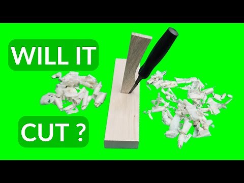 Simple DIY router plane made of scrap wood and a chisel