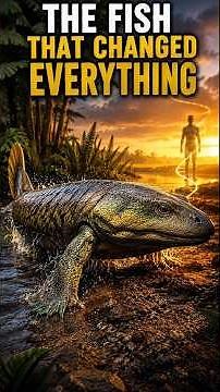 This Fish Started Human Evolution... 😳. #tiktaalik #fish