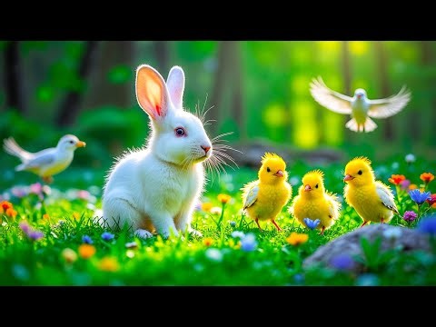 Unveil the Hidden Wonders of Wild Birds & Adorable Baby Animals in a Spring Wonderland